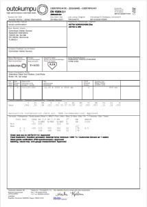 Inspection Certificate 3.1